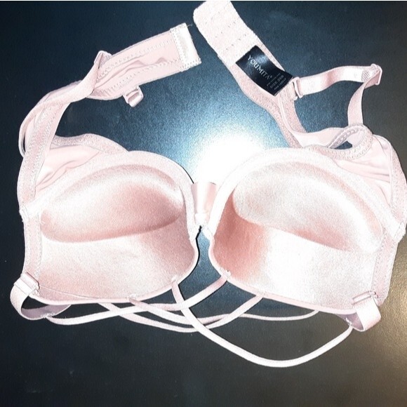 Youmita Cedarwood Plunge Cage Front 32B Bra - Picture 6 of 7